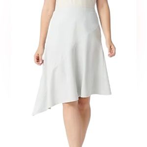 Elizabeth & Clarke Ponte Knit Skirt with StainTech Heather